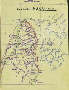 Le sous-secteur de la Dormoise dans le JMO du 34e.Mémoire des hommes- SHDGR 26 N 608